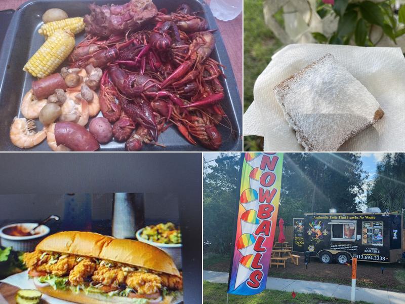 Pop C's Louzanne Kitchen In front the Ruskin Amazon Fulfillment Center, 3350 Laurel Ridge Ave, Ruskin