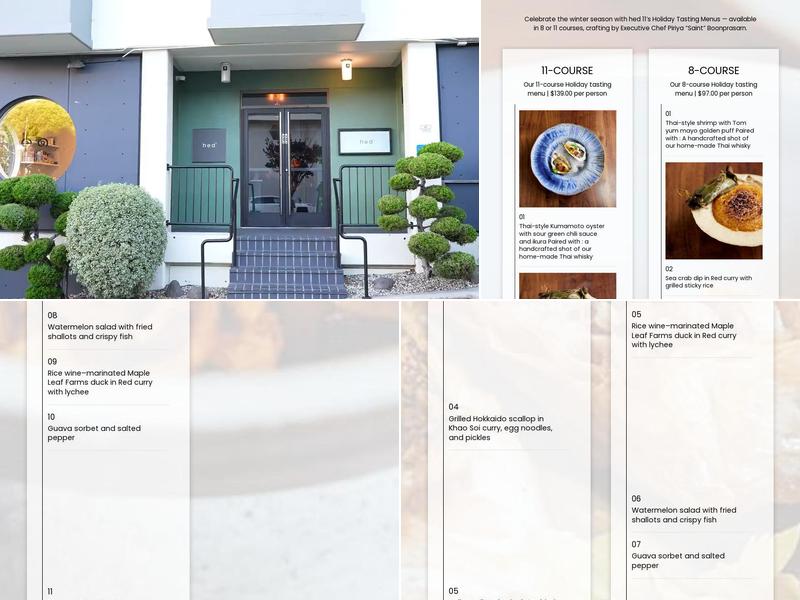Hed 11 Menu