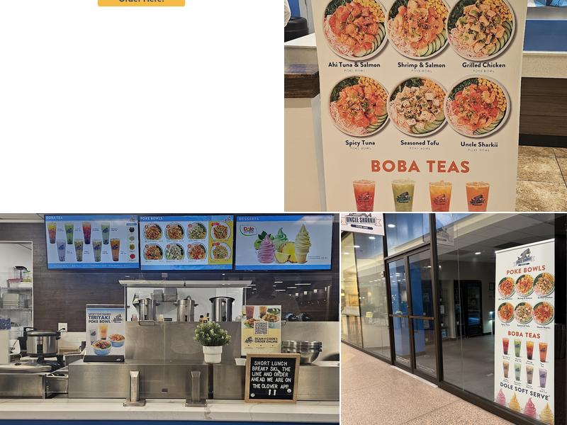 Uncle Sharkii Poke Bar HTX Menu