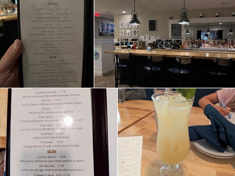 Seaworthy Kitchen and Bar Menu