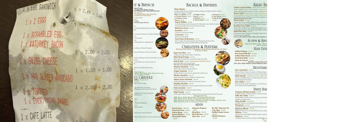 Todosantos Cafe & Grill Menu