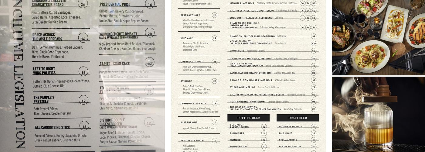 Spotted Zebra Menu
