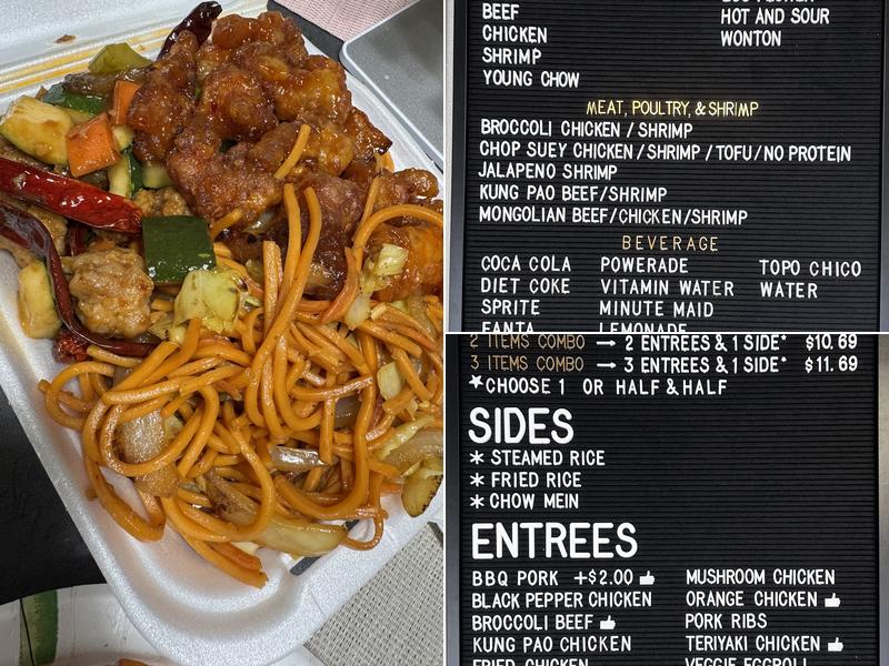 Big Wok Chinese Fast Food Menu