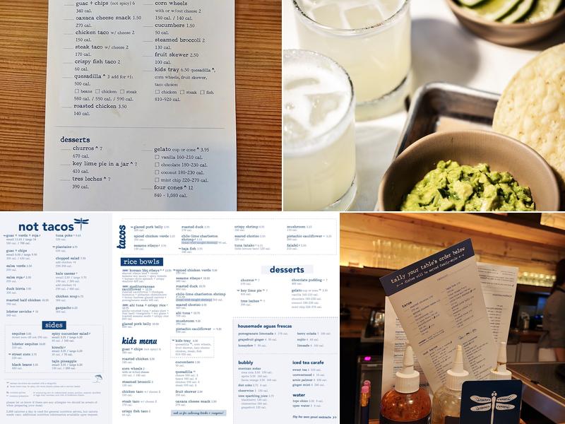 bartaco Menu