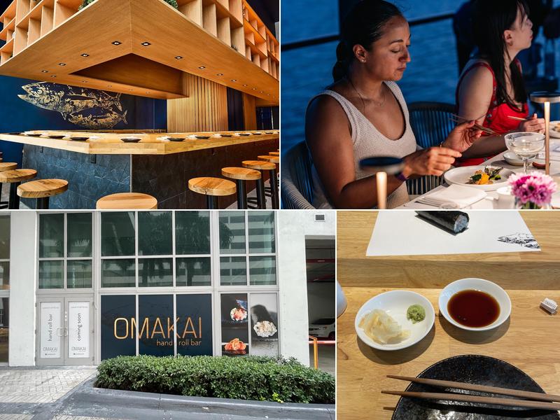 OMAKAI hand roll bar 186 SE 12th Terrace Cu-2, Miami