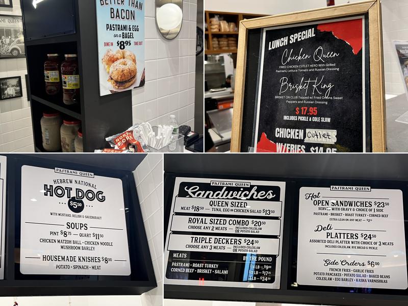Pastrami Queen (Moynihan) Menu