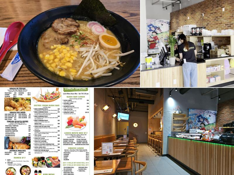 POKESTOP SUSHI & HIBACHI Menu