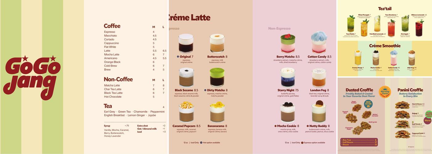 Something Sweet Cafe Menu
