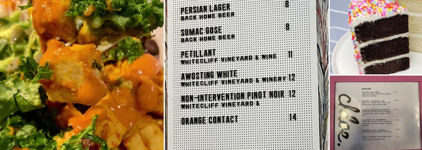 CHLOE Menu