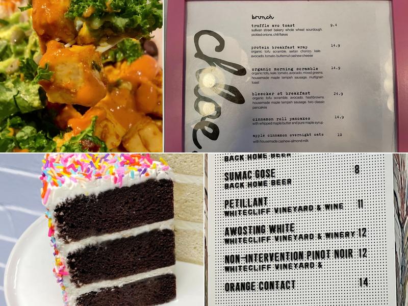 CHLOE Menu