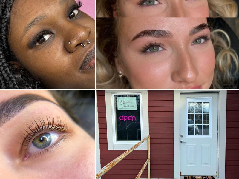 Maintained Brows and Lashes