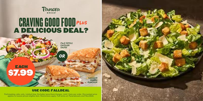 Panera Bread Menu