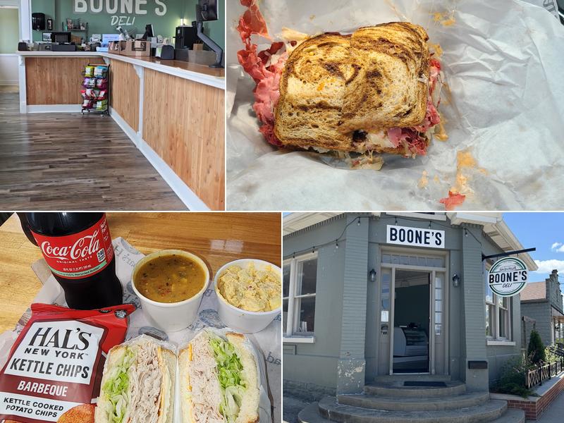 Boone's Deli Menu