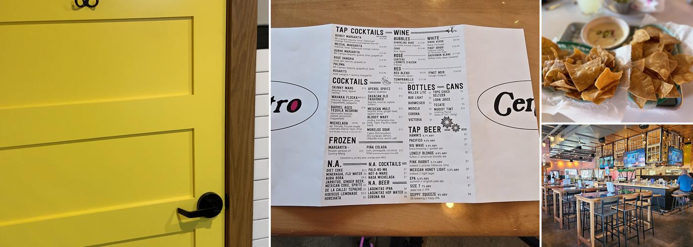 Centro Roseville Menu