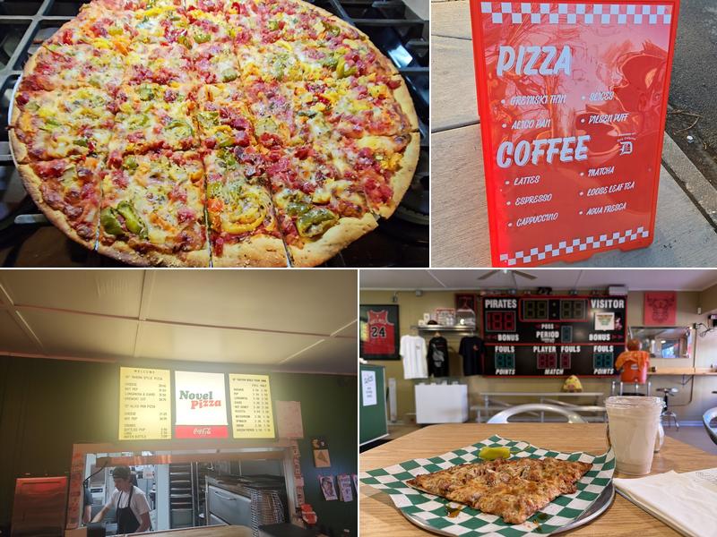 Novel Pizza Cafe Menu