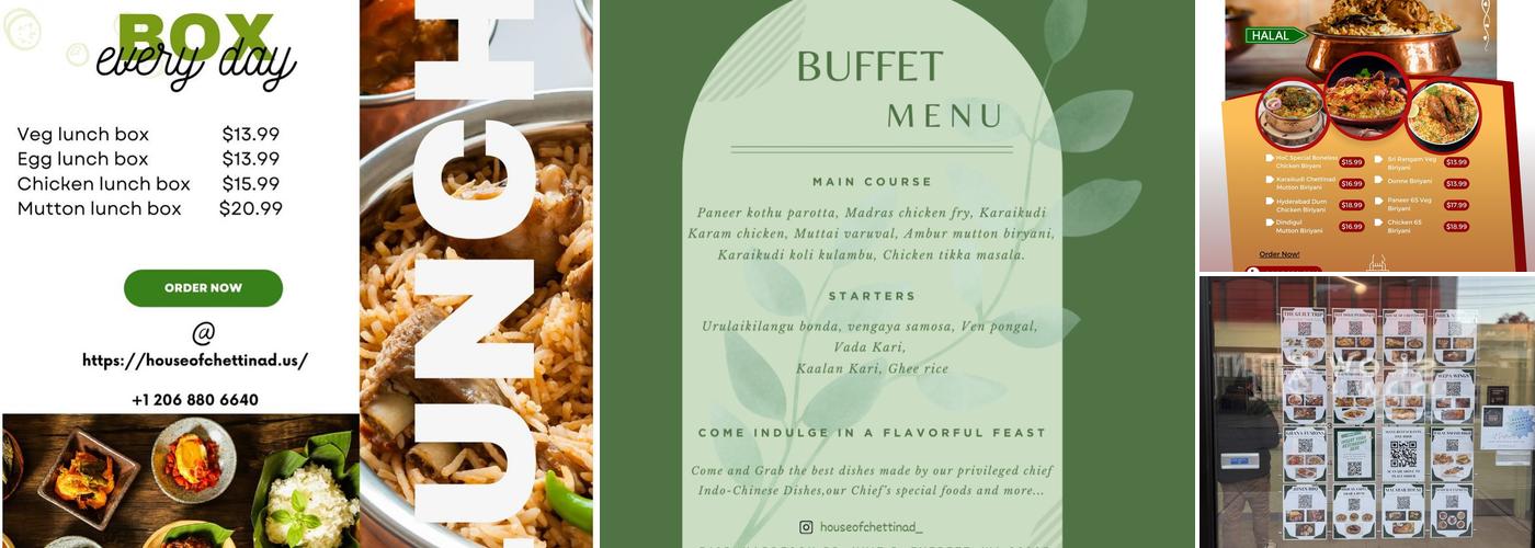 House Of Chettinad Menu