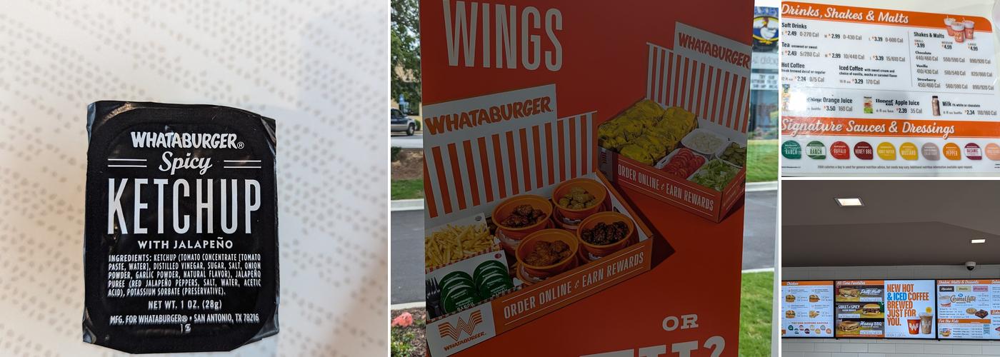 Whataburger Menu