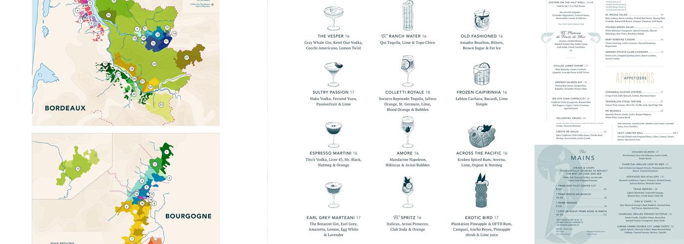 Even Coast Menu