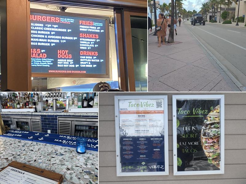 Marina Village Fort Lauderdale Beach Menu