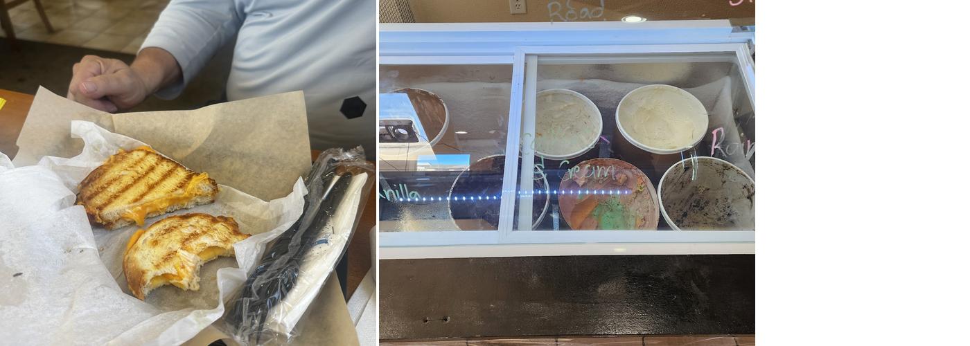 The Pitstop Cafe Menu