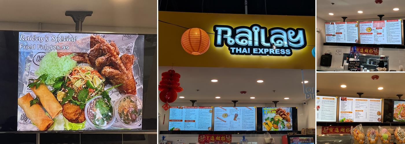 Railay Thai Express Menu