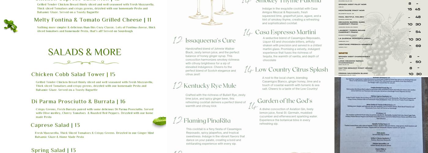 Stumphaus taproom Menu