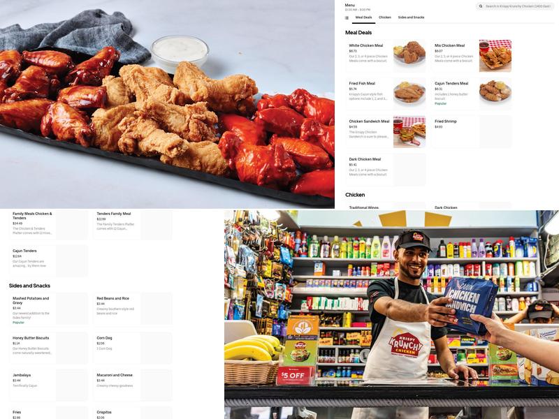 Krispy Krunchy Chicken Menu