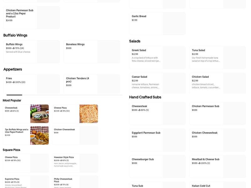 Katsouprinis Pizza (Northeast) Menu