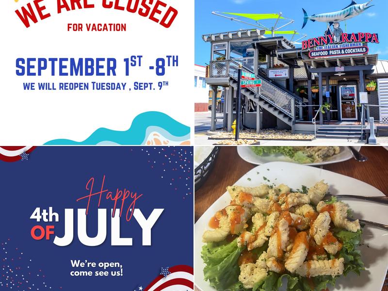 Benny Rappa the Italian Fisherman 203 Sea Mountain Hwy, North Myrtle Beach