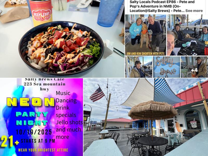 Salty Brews Cafe 223 Sea Mountain Hwy, North Myrtle Beach