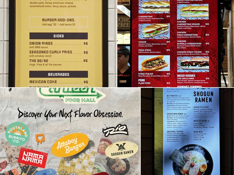 Canteen Food Hall Menu