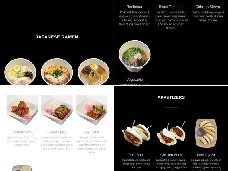 RamenYa Menu
