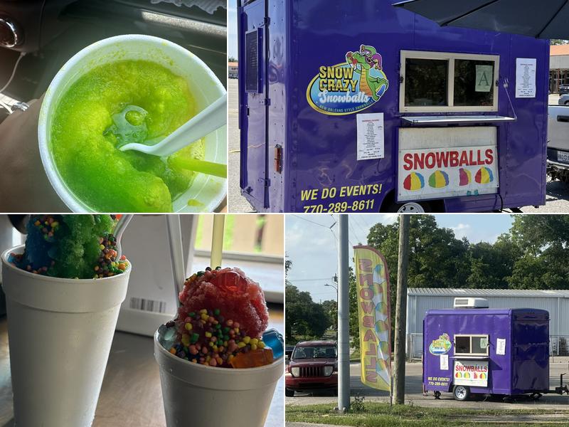 Snow Crazy Snowballs and Snacks