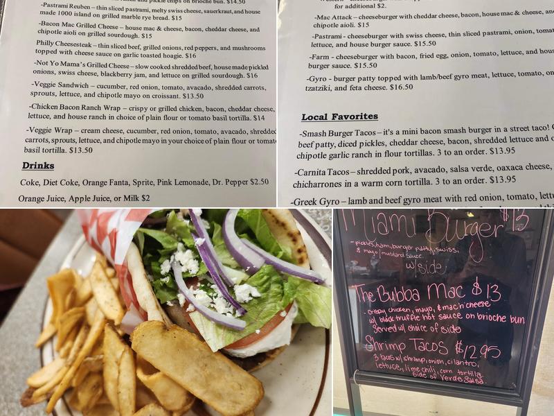 Jersey's Corner Menu