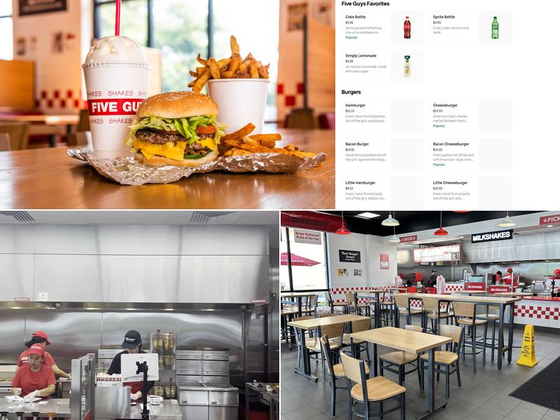 Five Guys Menu
