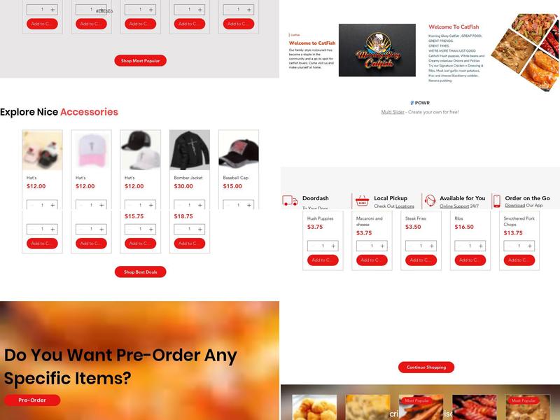 Morning Glory CatFish in Shelbyville Menu