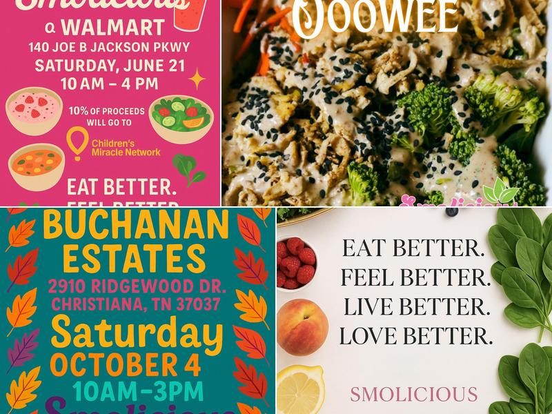 Smolicious Mobile Eatery 401 N Cannon Blvd, Shelbyville