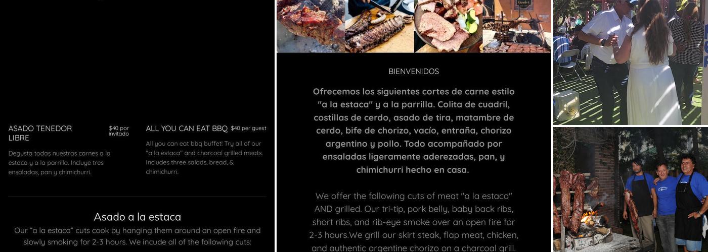 The Gauchos Catering Menu