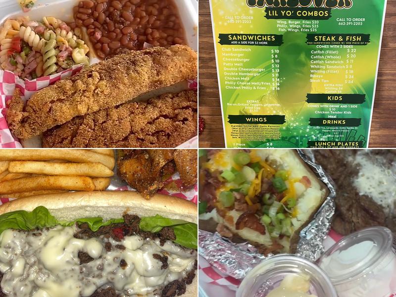 GGTM Takeover Wings,Fish,Burgers &More Menu