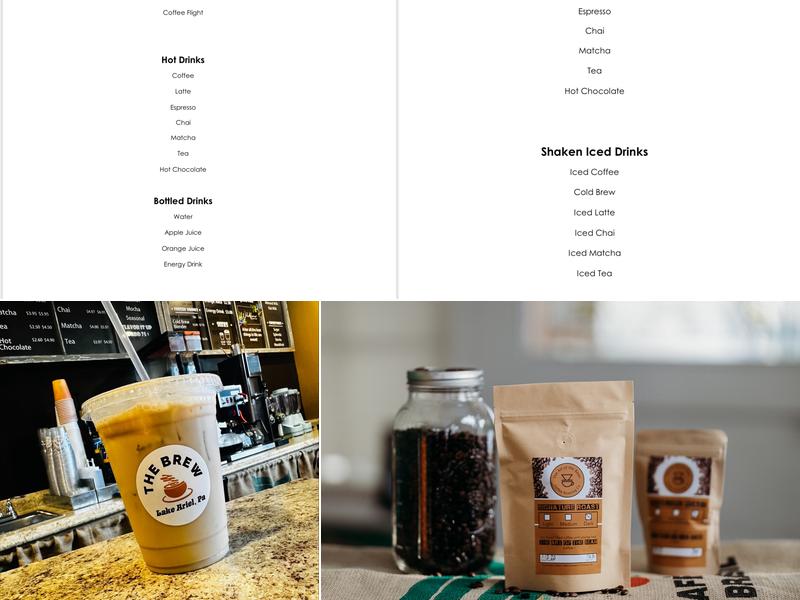 The Brew Menu