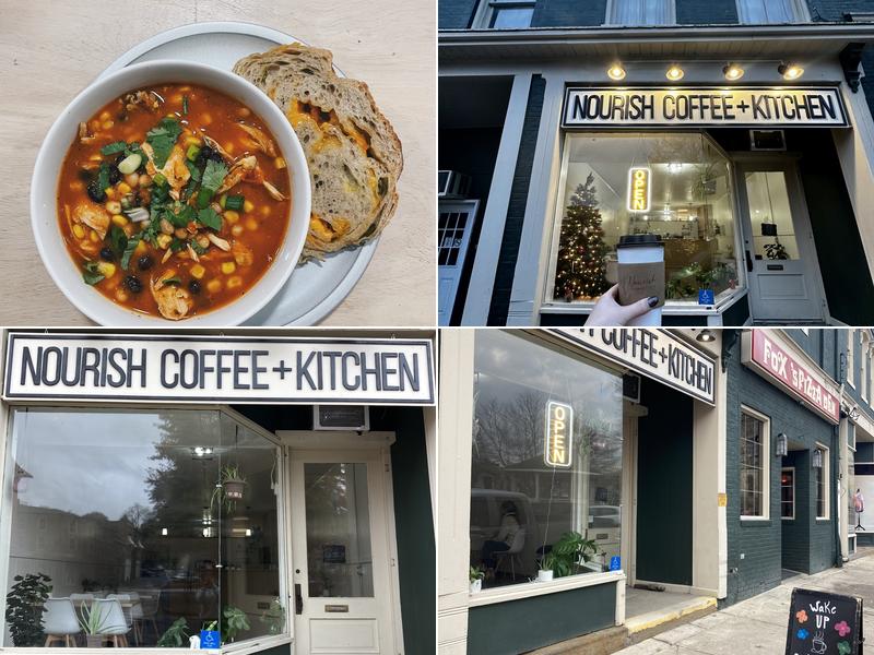 Nourish Coffee + Kitchen 8 S Park Ave, Lisbon