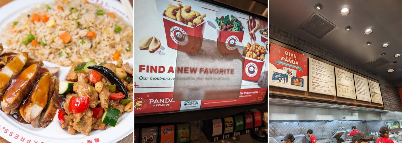 Panda Express Menu