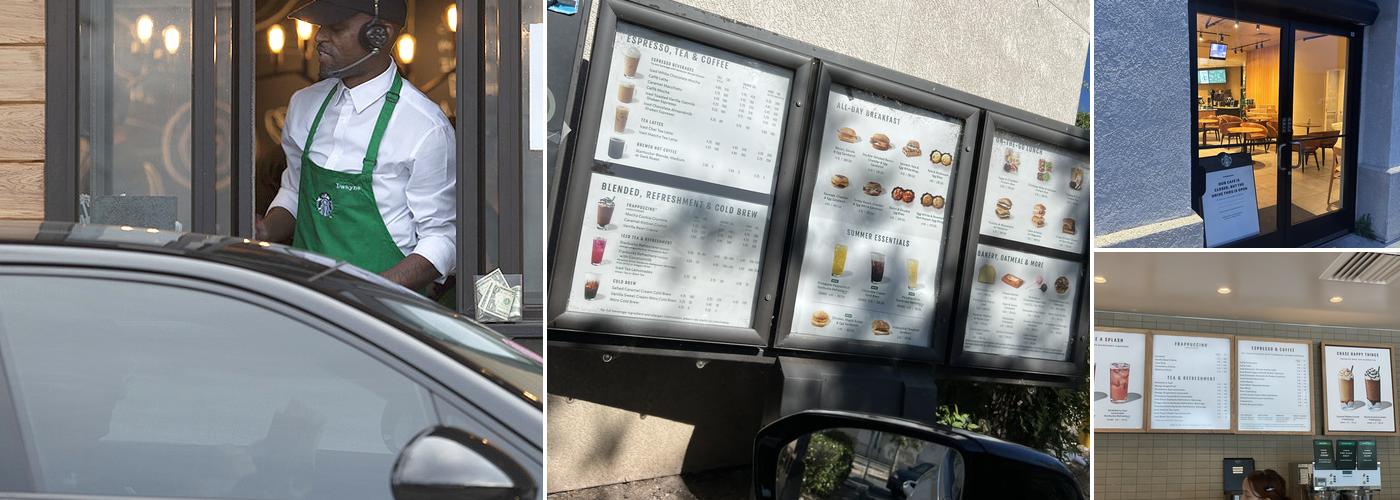 Starbucks Menu