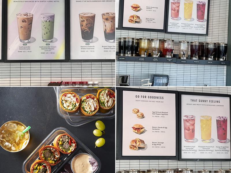 Starbucks Coffee Company Menu