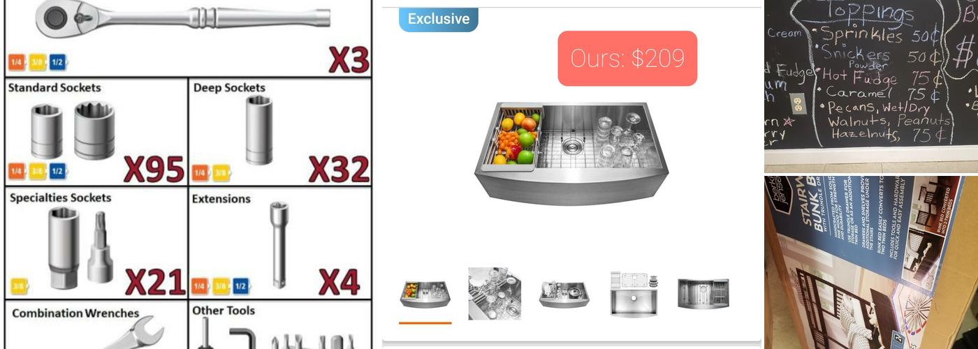 All In The Family Ice Cream Parlor Menu