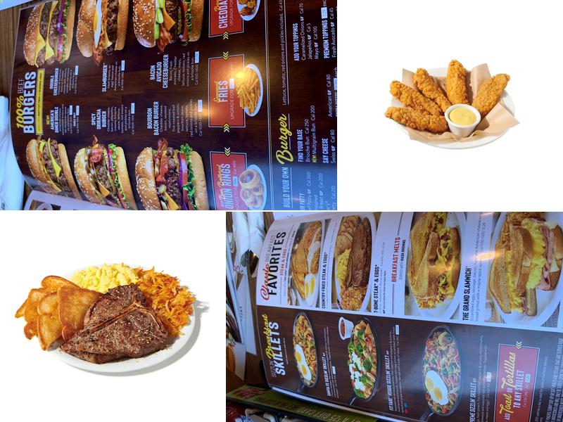 Denny's Menu