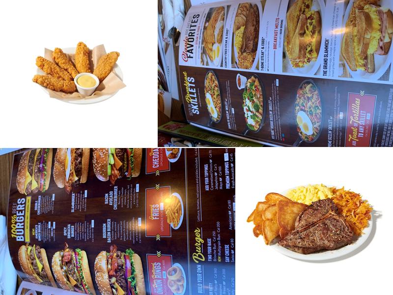 Denny's Menu