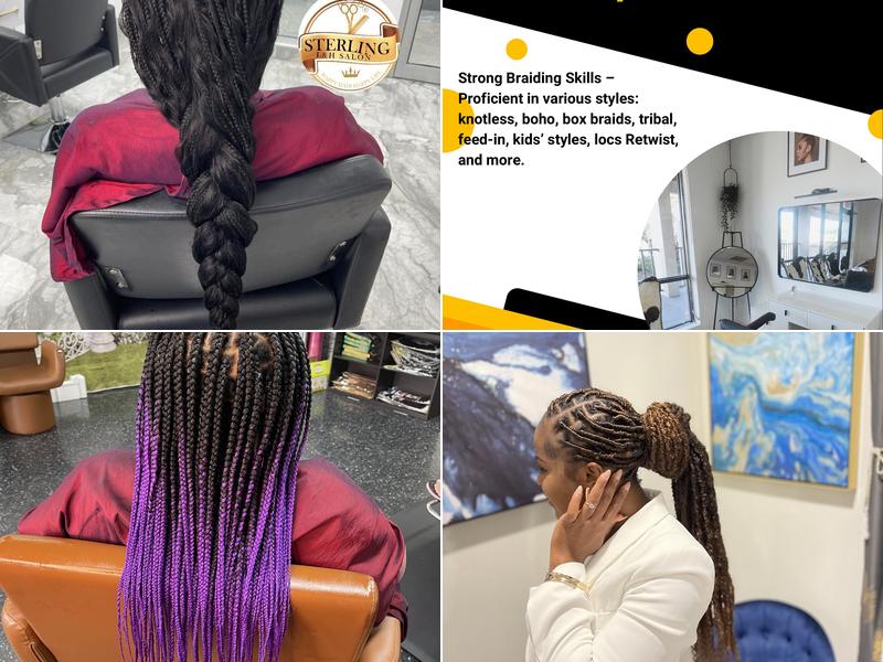 Sterling Locs And African Braiding Salon Llc.
