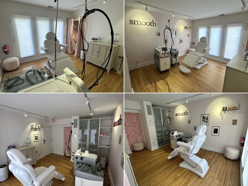 Smooth laser hair removal