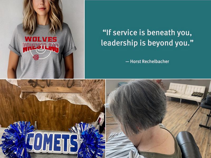 The Sapphire Salon located inside Cactus Queens